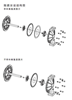 隔膜安装结构图