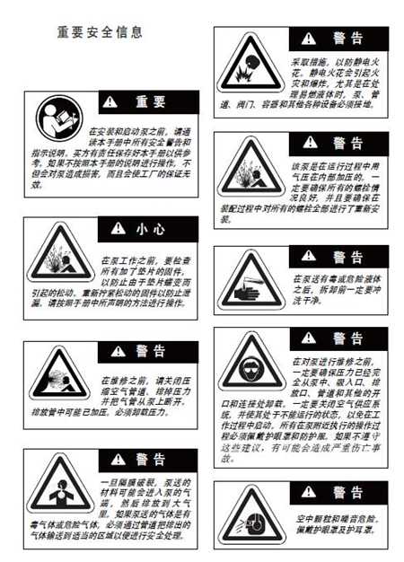 使用重要安全信息